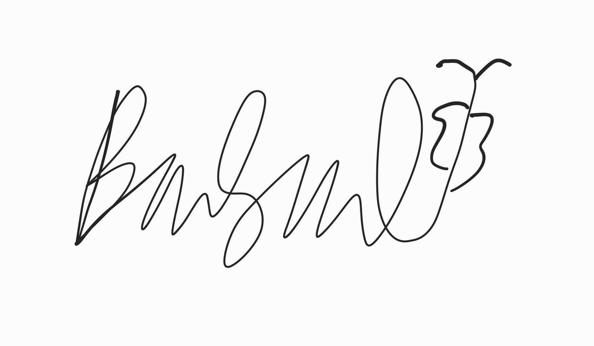 참고로 카드에 그려져있는 사인은 제 실제 사인입니다!