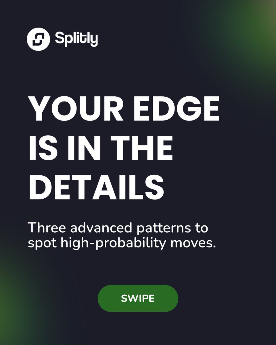 splitly_1's tweet photo. Level up your technical analysis. These three advanced chart patterns help professional traders identify potential reversals and continuations with greater precision.
#splitly https://t.co/a4NqvQVDEc