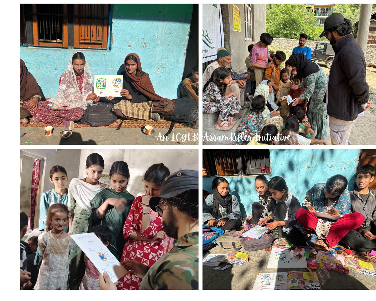 ICGEBNewDelhi's tweet image. Tiny Microscopes, Big Dreams: Science Reaches Remote Kishtwar !
Under the @ICGEBNewDelhi–@official_dgar (Kishtwar Battalion) collaborative initiative, #Foldscope distribution camps and hands-on workshops were successfully conducted across remote and far-flung areas of #Kishtwar