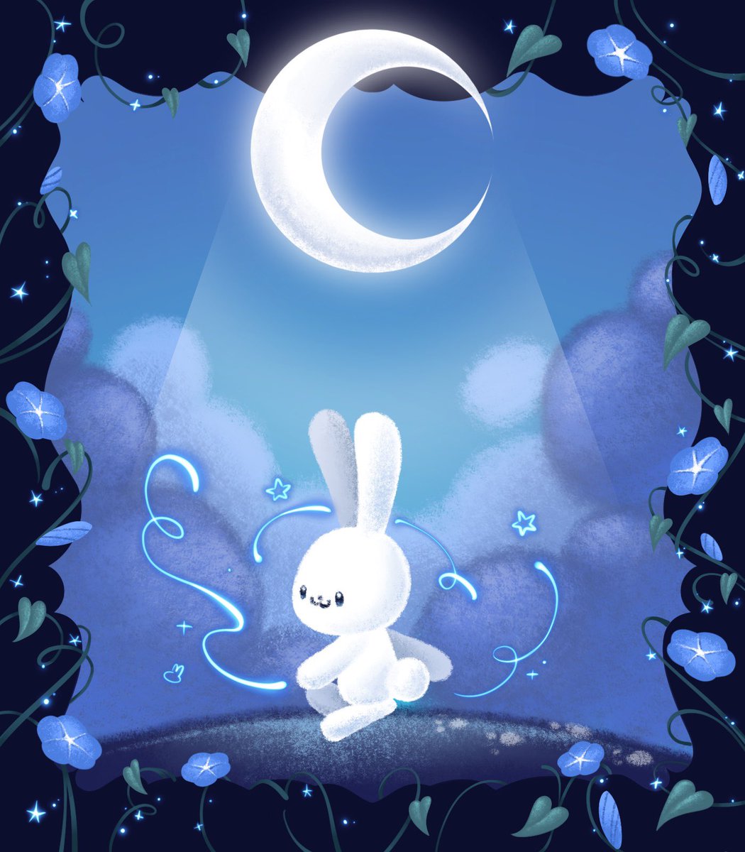 me_meeyen's tweet image. Moonlight glory
#mycloudbunny