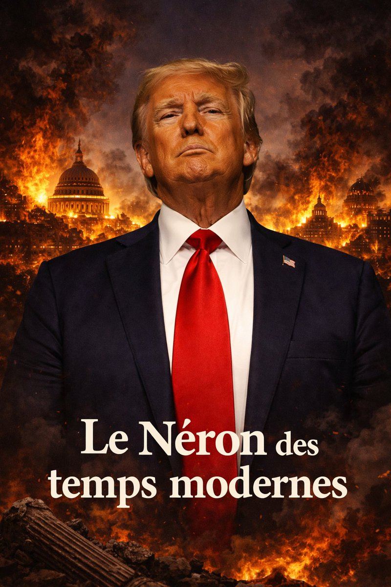 ObsDelphi's tweet image. 🇺🇸Donald Trump ou le Néron des temps modernes.

Tel l'antique dictateur fou qui mit le feu à Rome, Trump entre dans une frénésie destructrice nourrissant une seule et unique chose : son ego.

Parce qu'il n'a pas reçu le Prix Nobel de la Paix, il est prêt à détruire l'OTAN,…