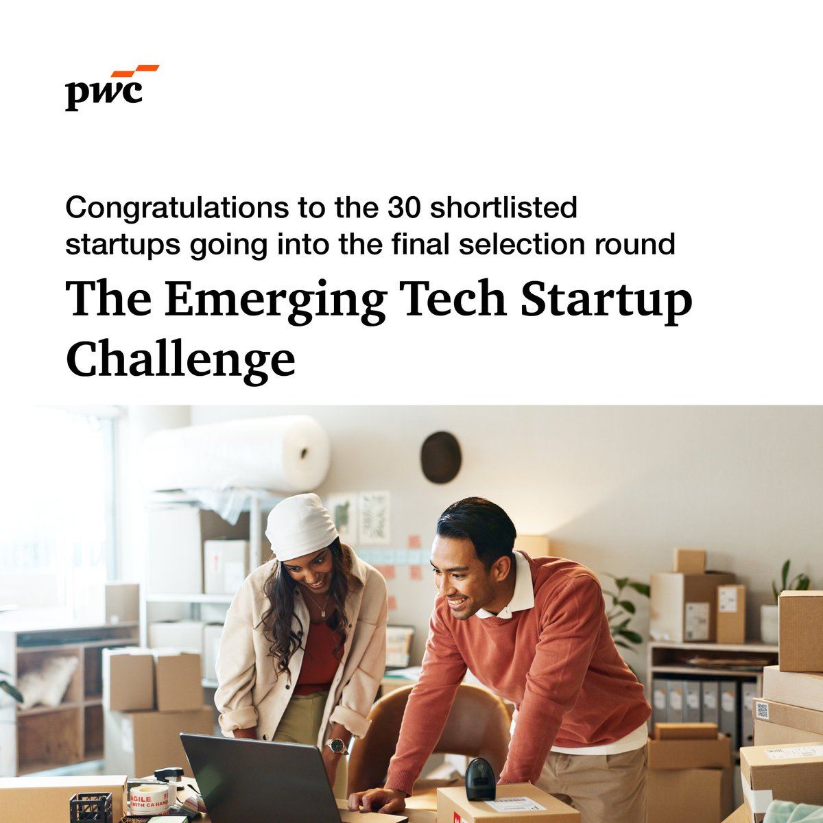 PwC_IN's tweet image. Congratulations to the top 30 trailblazing startups who have been shortlisted for the final round of the Emerging Tech Startup Challenge!

From 200+ applications to an elite Top 30, this journey reflects innovation, resilience, and bold thinking.

#EmergingTech #PwCForStartups