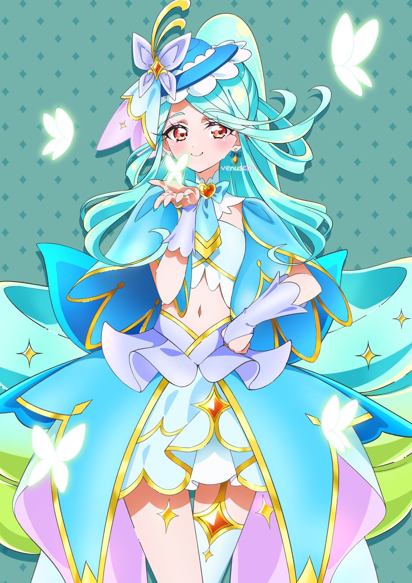 Cure Eclair 🩵💚 #precure #prettycure #プリキュア #たんプリ