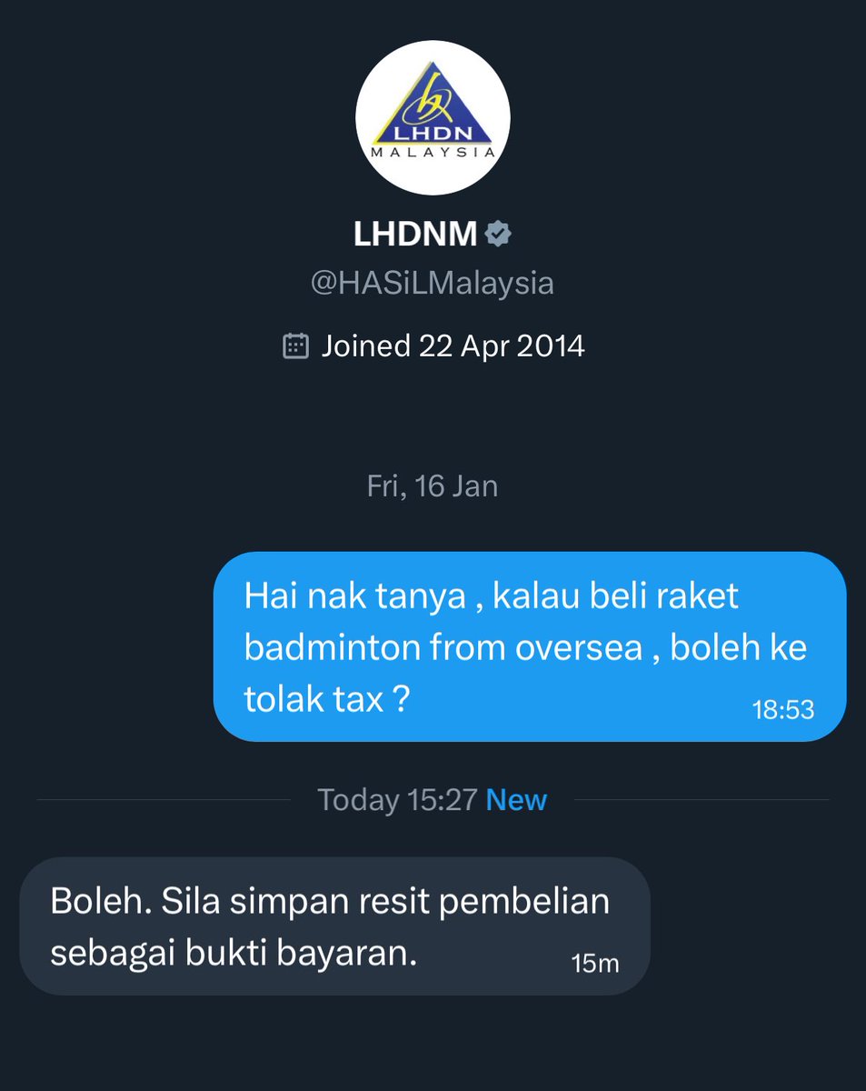 qayshuga's tweet image. bukan tak caya @hanazira_kim , tapi sebab aritu da tanya lhdn , lhdn baru reply. betul la boleh claim boo punye raket hahahahahah