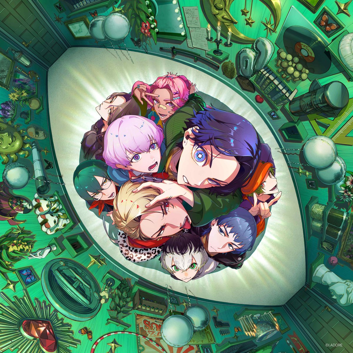 iadoreofficial's tweet image. ◥◣◥◣◢◤◢◤
くにゃもん描き下ろし
キービジュアル公開✧✦
◢◤◢◤◥◣◥◣　

メインキャラクター9名の姿を
❕️　 初　公　開　👀ˊˎ˗　❕️

プロジェクト始動は
　⋆⸜ 1月30日(金)正午 ⸝⋆

チャンネル登録をしてお待ちください
︶︶V︶︶︶︶
📲⌇x.gd/JSkh3

#アイアド