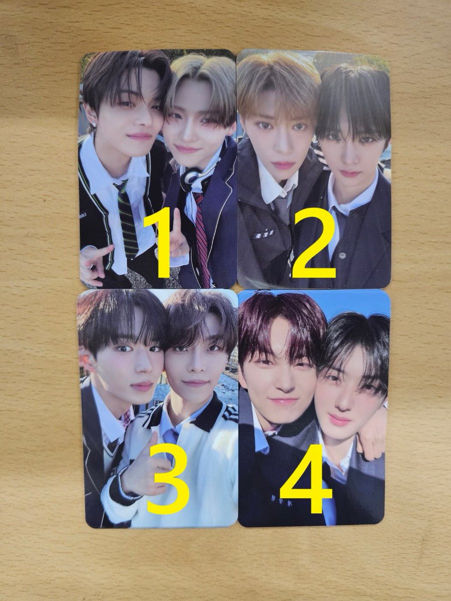 ALPHA DRIVE ONE EUPHORIA ✔️JEWEL CASE 特典 ユニット ケミ トレカ 4枚セット ¥19,990  https://t.co/WQn8teIyT6 一覧 https://t.co/4HuoNATuT5 📎随時更新 サンリオ ハオシン アドワン  アルディワン 交換 共同購入 ALD1 買取 サンウォン アンシン リオ ゴヌ サンヒョン ... ALD1 トレカ アンシン ハオシン　アルノ