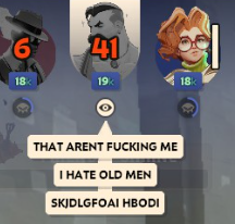 momograins's tweet image. i like to take screenshots that feel in character from my teammates