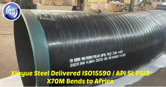 Aaronpe45484471's tweet image. #XinyueSteel #ISO15590 / #API5L PSL2 #X70M #5DBend delivered to #Africa

Contact me now for more details!
#Email: marketing@xysteelpipe.com
#WhatsApp: +86 199 7490 2549
#URL: tjxysteel.com
