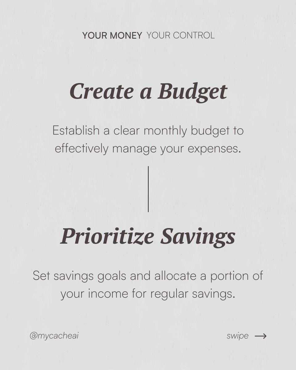 mycacheai's tweet image. Financial wellness equals less #MicroManagement and more clarity.

Smart systems &amp;gt; Constant effort.

See how automation can make your #MoneyFlow easier.

#MyCache #FinancialWellness #SmartFinance #MoneyAutomation