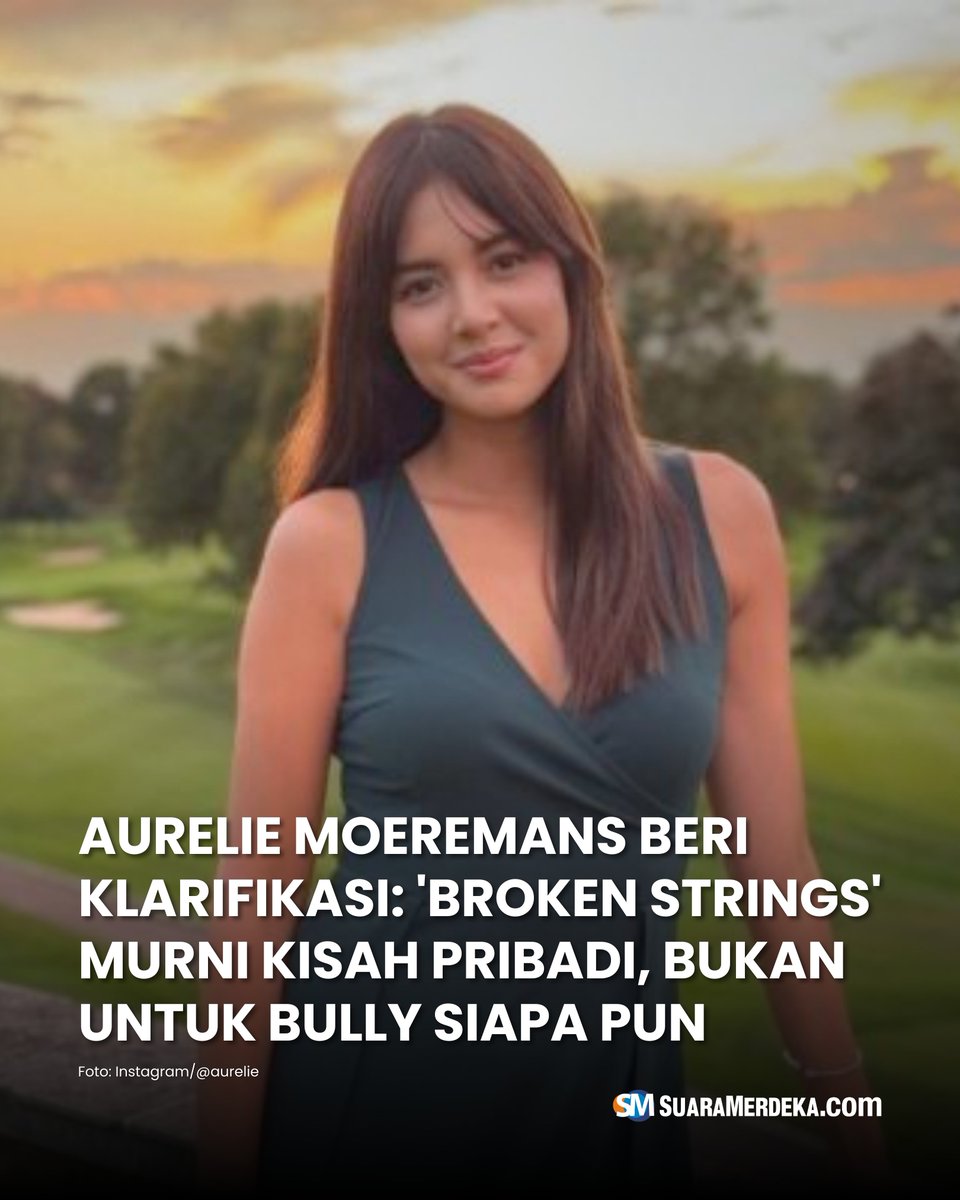 suaramerdeka's tweet photo. Penulis dan aktris Aurelie Moeremans akhirnya angkat bicara terkait viralnya buku Broken Strings yang belakangan ramai dikaitkan dengan nama Nikita Willy.
#suaramerdeka #suaramerdekacom #suaramerdekanetwork #aureliemoeremans #klarifikasi #brokenstrings #kisahpribadi https://t.co/zbiIIOH2Or