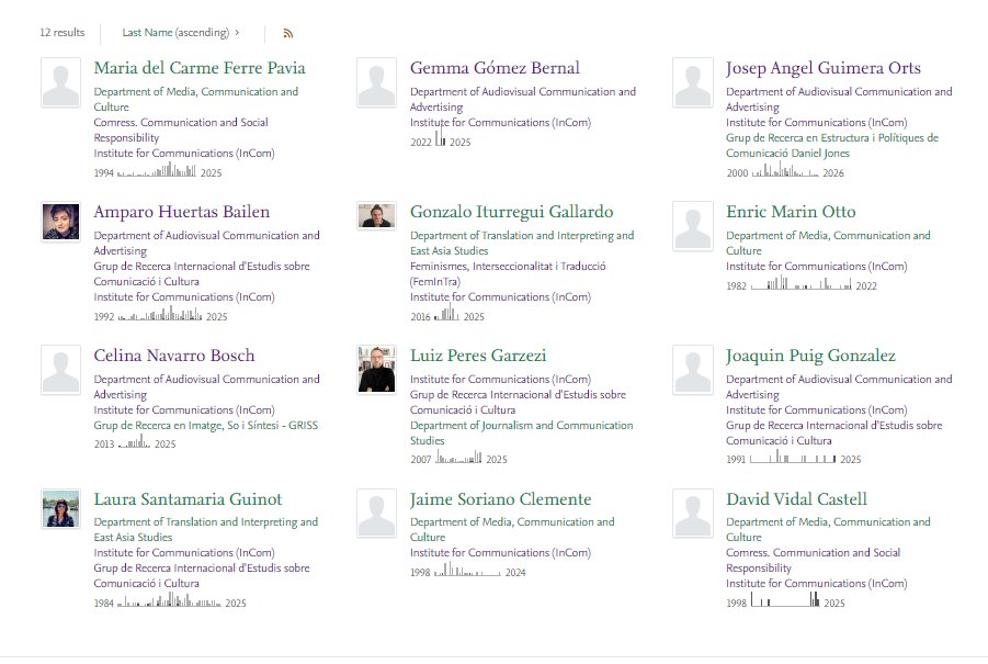 InCom-UAB. Institut de la Comunicació tweet media