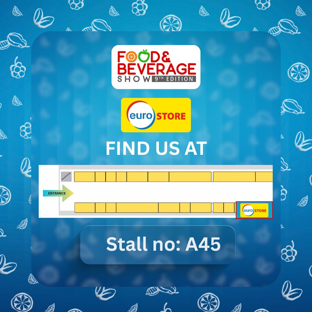 2 days to go! Visit us at #FNBSHOW2026

🔴 Stall No. A45
📅 21st – 24th January 2026
⏰ 16:00 – 18:00 hrs | 20:00 – 22:30 hrs
📍 Central Park, Hulhumalé’, Maldives

#event #fnbshow26 #expo #EuroMarketingMv #EurostoreMv