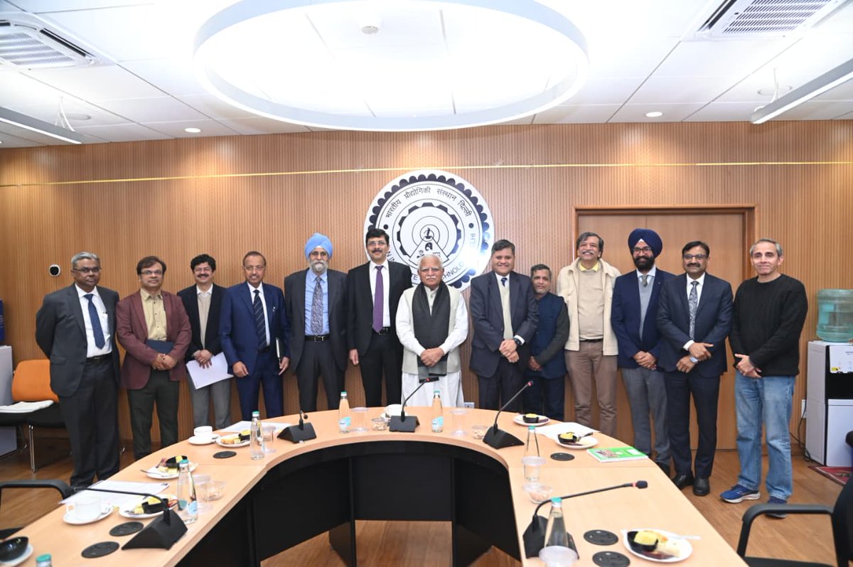 mlkhattar's tweet image. Inaugurated and addressed the CERC–GRID INDIA Centre of Excellence at IIT Delhi today.

The CoE will strengthen India’s power sector through focused work on regulation, policy design, power markets, and grid operations. It will support evidence-based regulation through…