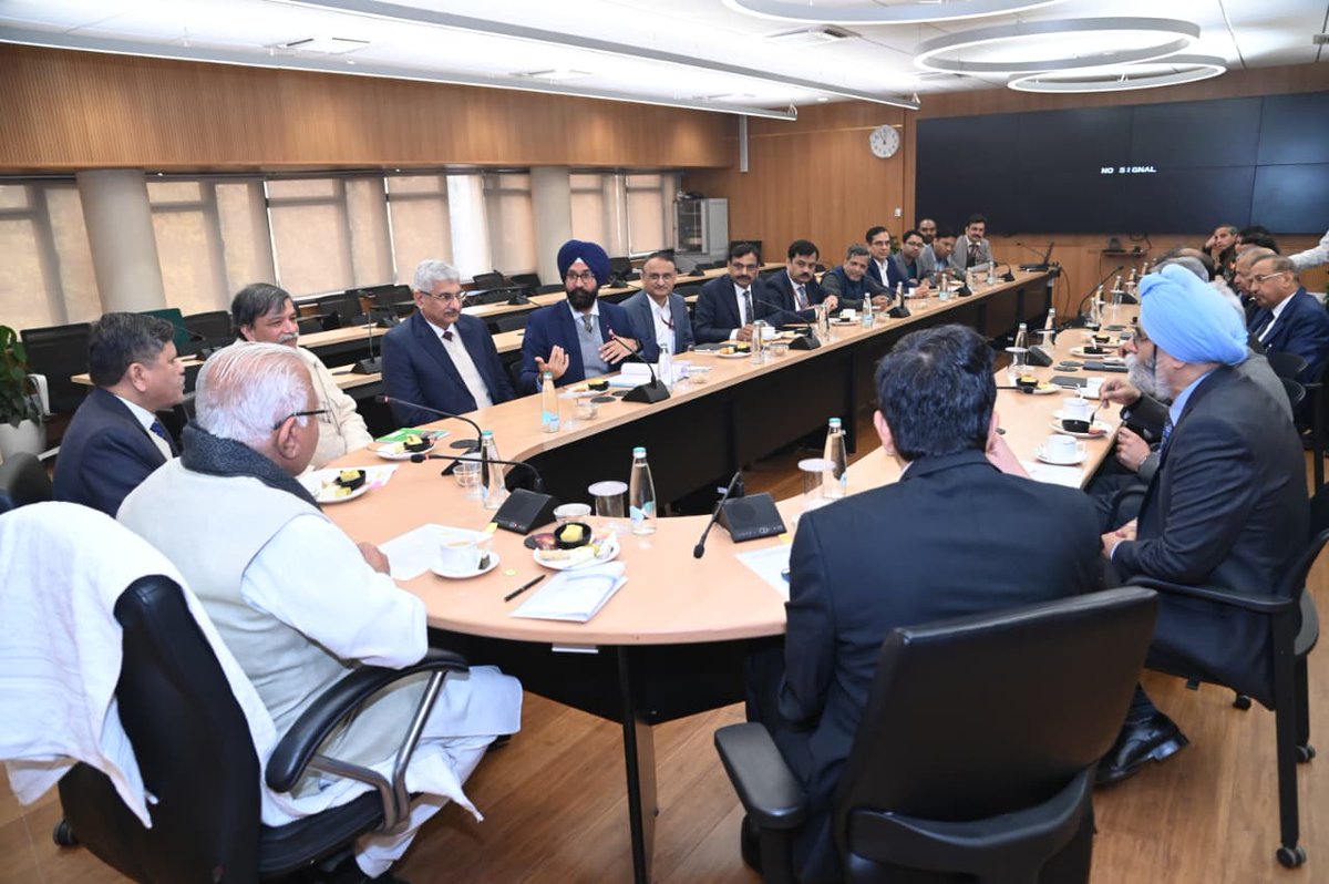 mlkhattar's tweet image. Inaugurated and addressed the CERC–GRID INDIA Centre of Excellence at IIT Delhi today.

The CoE will strengthen India’s power sector through focused work on regulation, policy design, power markets, and grid operations. It will support evidence-based regulation through…