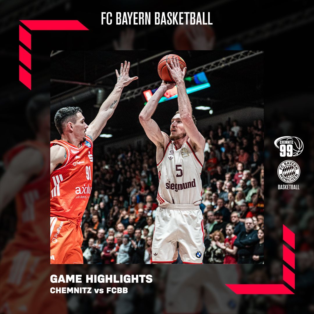 FCBBasketball's tweet photo. Start-Ziel-Sieg ✅ Tabellenführung ausgebaut ✅ Game Highlights geliefert ✅ https://t.co/fakwuldXGz
#FCBB #CHEFCB #BBL (c) Hudl https://t.co/swqmkFUO2c