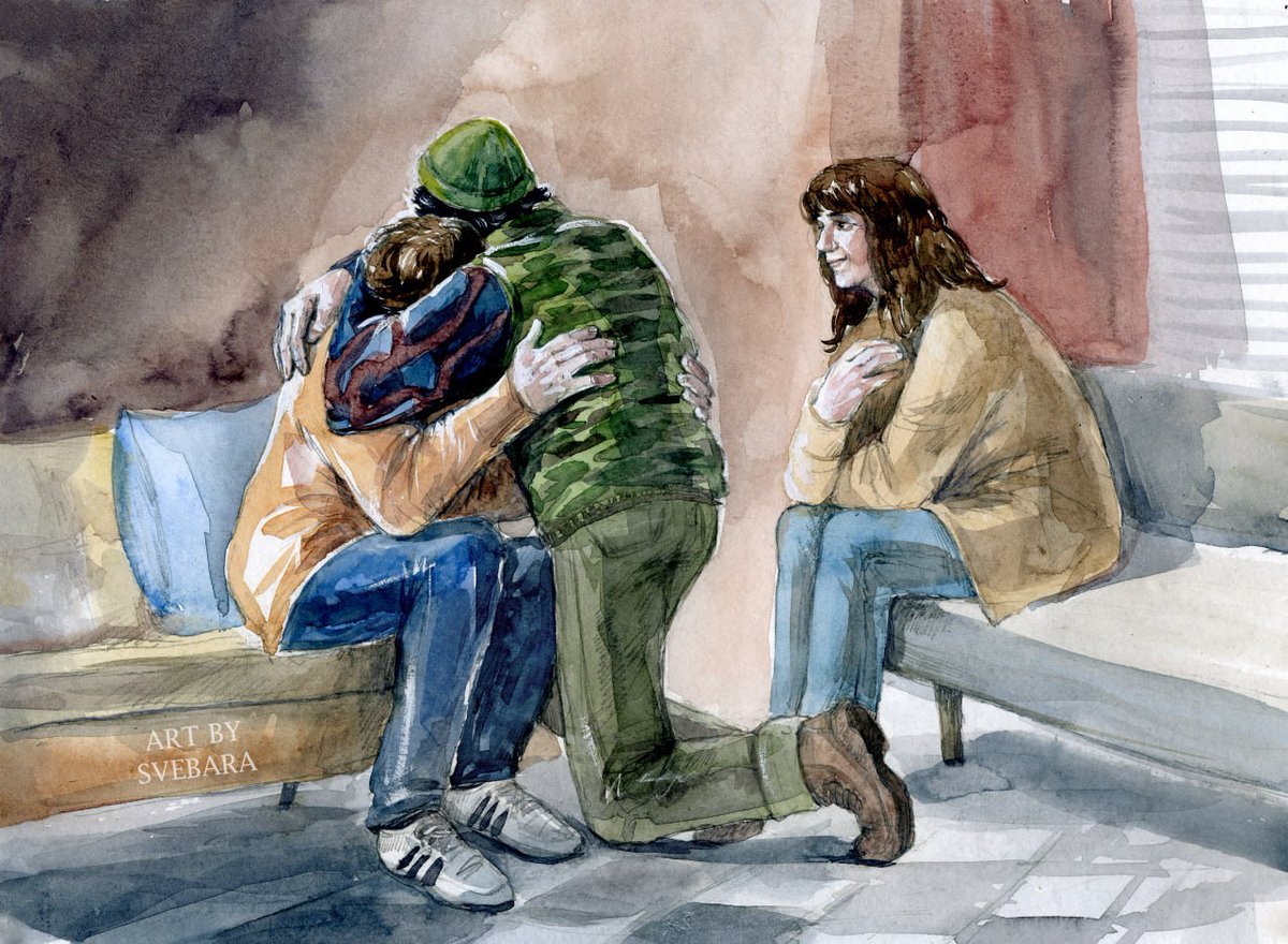 artbysvebara's tweet image. This scene was never meant to be a joke.

I fixed that for you.

#byler #bylerendgame #willbyers #mikewheeler #st5