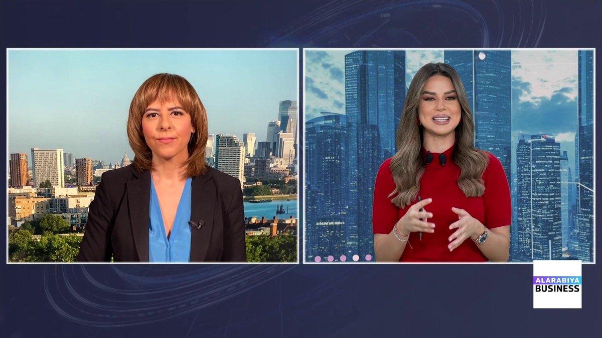 مراسلة العربية كارينا كامل: أسهم التكنولوجيا الأميركية المدرجة في أوروبا تتعرض لضغوط واضحة مع تراجع إنفيديا ومايكروسوفت وألفابت. أوروبا تلوّح بإجراءات مضادة قد تصل إلى 93 مليار يورو من الرسوم على السلع الأميركية. Noufhijazi_bn نبض السوق _Business 