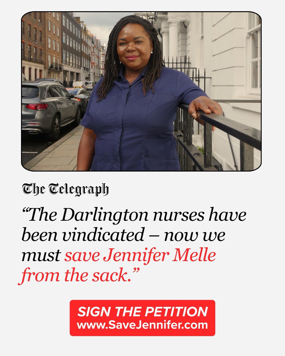 ClaireCoutinho's tweet image. The Darlington Nurses’ victory shows how politically captured the NHS has become on issues of sex and gender.

NHS pencil-pushers spent years fighting these brave nurses – patronising, belittling and harassing them when all they did was raise concerns about their safety and…