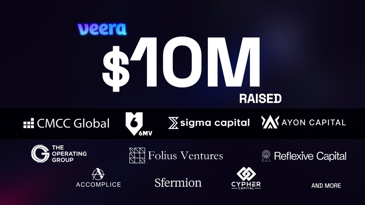 cryptoXsmith's tweet image. Veera Rewards is live 👀

• Connect wallet &amp;amp; X  
• Daily claim  
• Complete tasks  
• Join Discord &amp;amp; grind  
discord.gg/veera
• More roles = more rewards  

Early users usually benefit.

👉 hub.veerarewards.com/loyalty?referr…  

#Airdrops