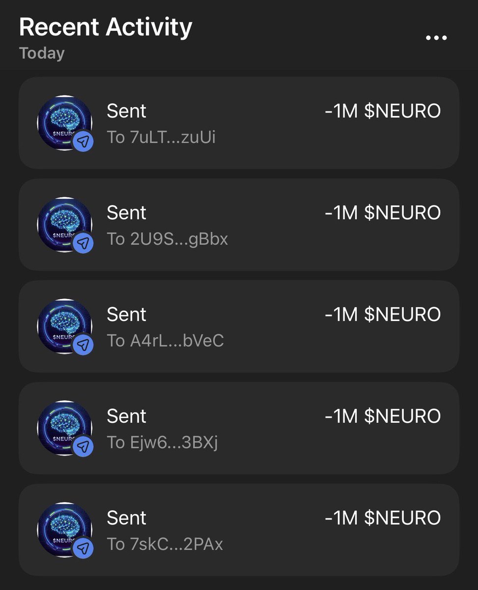 Don't ask why, Blessing randomly ⏳

Just drop your Solana $SOL address &amp; RT ♻️
Every wallet gets 250,000 $NEURO

First 450 wallets
#SolanaAirdrop
