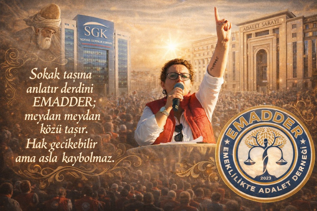 Günaydın haftaya hızlı bir giriş yapıyoruz 
👇👇👇👇👇👇👇👇
#KademeİçinYasaŞart

İşe giriş tarihini yazarak herkesi yorumlara bekliyorum. Ben 2000 girişliyim ya siz? 

Haydi <a href="/EmadDernegi/">EMEKLİLİKTE ADALET DERNEĞİ ⚖️</a> kimler hakkının mücadelesinin peşinde görelim.