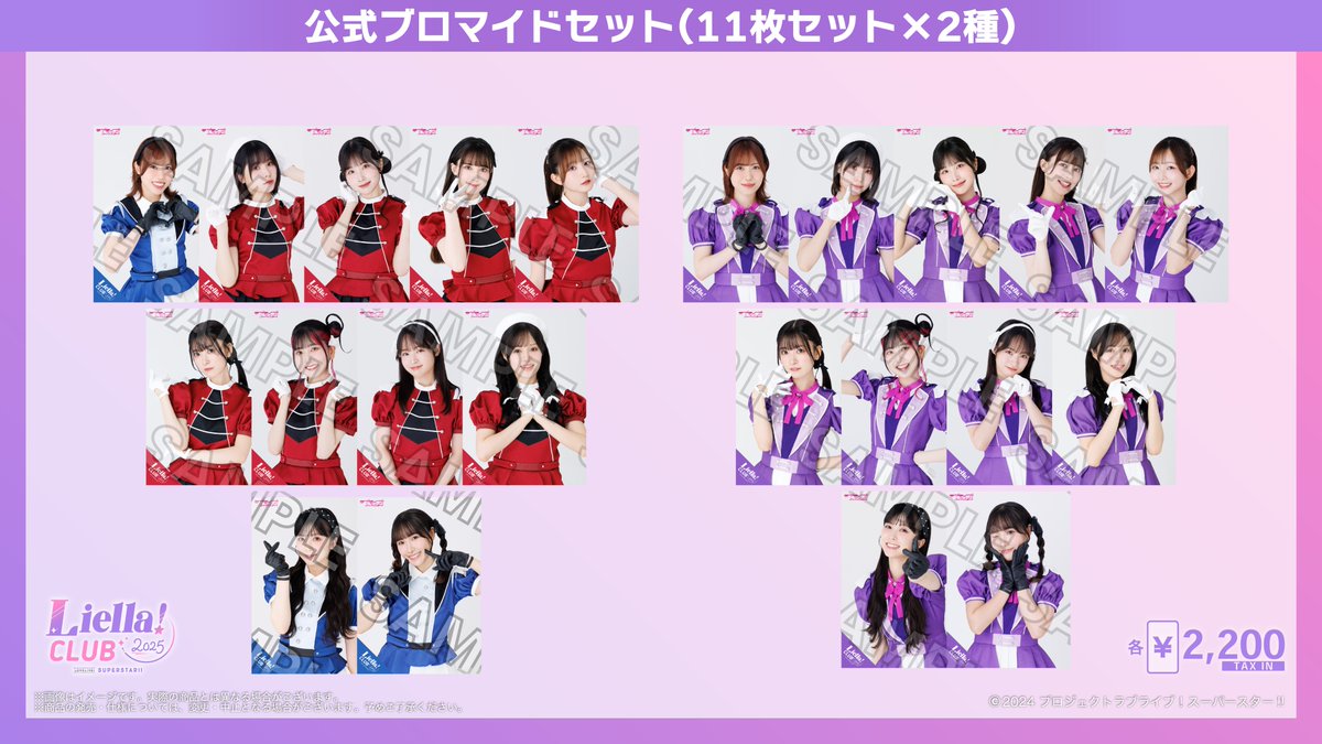 ⭐️#LiellaCLUB OFFICIAL SHOP⭐️ 💕～～～～💕 会員限定グッズ 新