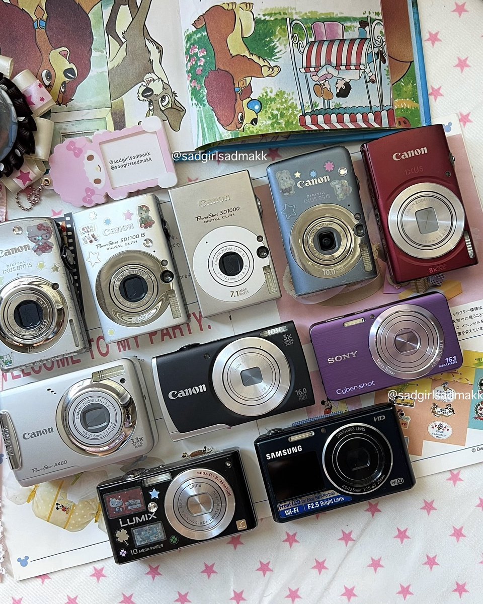 *'`*: •☆ ลงขายวันที่ 2O/O1 เวลา 19.OOน. กล้องทำงานเต็มระบบ Canon ตัวดัง คัดมาแย้วว พาราน่ารักกๆๆค่าา🐒🍑🎀♡:･⁎ ೀ 

📌 ปัก+รี รับส่วนลด 1OO฿ ทุกตัว🥳💕

(รุ่นในแมนชั่น👇🏼)

#กล้องดิจิตอล #กล้องดิจิตอลมือสอง #ส่งต่อกล้องดิจิตอล