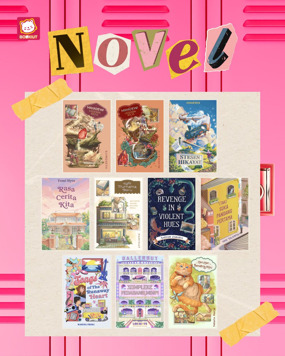 Buku-buku yang paling mendapat tempat di hati pembaca sepanjang 2025.

Terima kasih kepada semua pembaca yang terus memilih buku sebagai teman dan ruang untuk merasa.

Dan terima kasih kepada semua penulis yang berdedikasi mencurahkan idea, masa, dan jiwa untuk menghasilkan