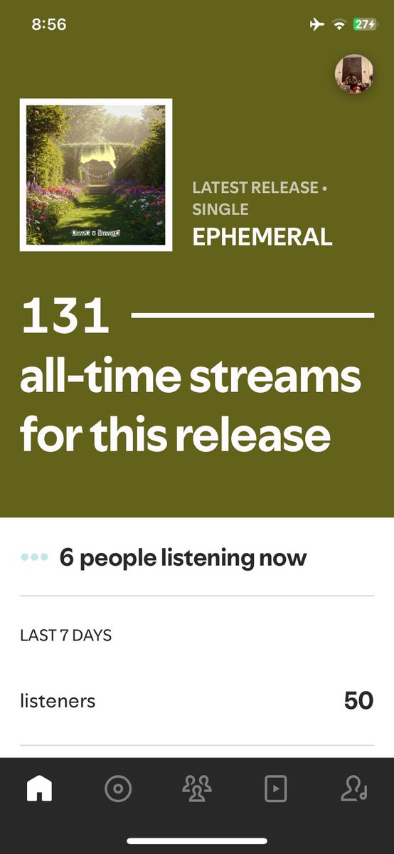 EPHEMERAL IS LIVE ON ALL DSPs!
Tap in‼️
open.spotify.com/album/2ZespgvH…
