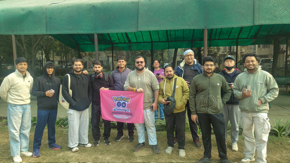 pogonewdelhi's tweet photo. Grookie Community Day Meet Up!!
Held at Sector 6 Park, Dwarka, New Delhi
Started with a few & ended with a bigger number along with Community Fun Activities.
#PokemonGoCommunityDay #PokemonGoIndia #PokemonGo https://t.co/jhGd0ZuVc2