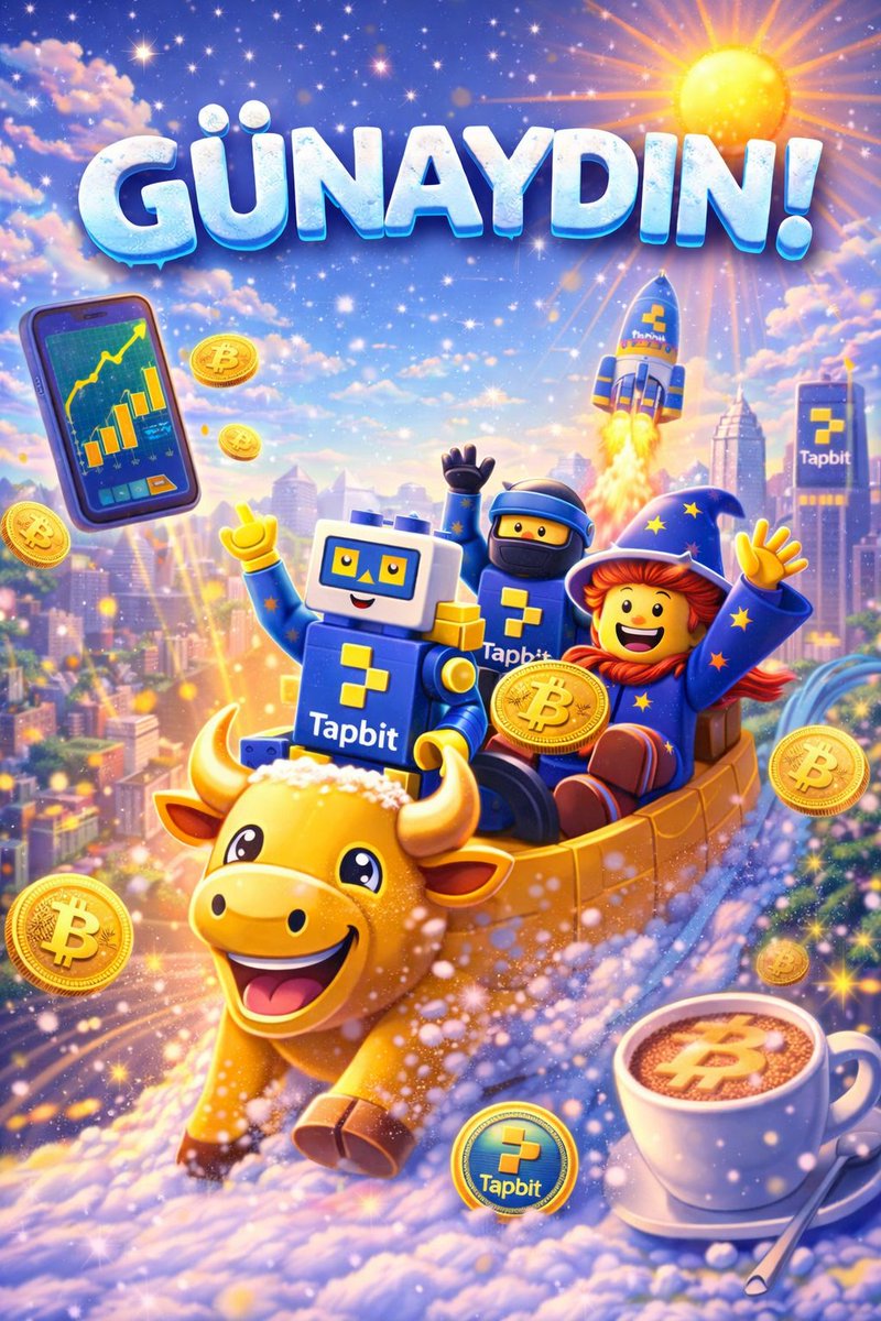 TapbitTurkish's tweet image. ☀️🚀 GÜNAYDIN TAPBIT AİLESİ!
Yeni bir gün, yeni fırsatlar!
Enerji yüksek, grafikler hazır 📊☕
Bugün de hedef belli:
Doğru strateji, sağlam plan ve keyifli işlemler 💪
Tapbit ile güne pozitif başla!
❄️🔥 Bol şans, bol motivasyon!
#Günaydın #Tapbit #Kripto #Trading #Bitcoin