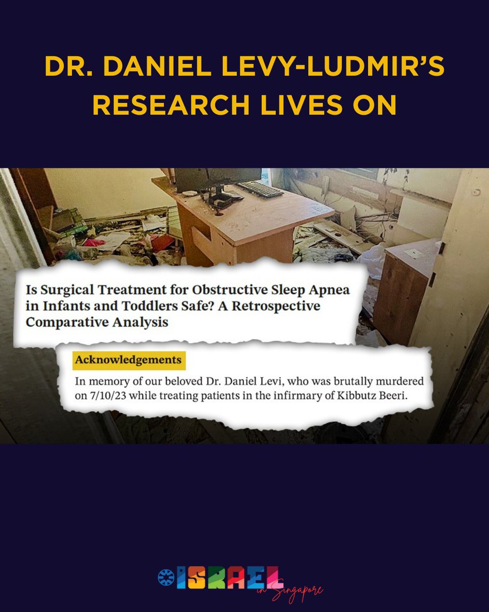 On the eve of his 37th birthday, the research of Dr. Daniel Levy-Ludmir - murdered on Oct 7 while treating the wounded - was published in a leading medical journal, overcoming objections rooted in antisemitic sentiment.
His legacy lives on.
