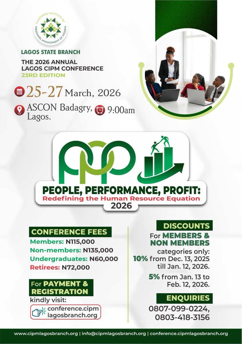 CIPMLagosbranch's tweet photo. 𝗗𝗶𝗿𝗲𝗰𝘁 &amp; 𝗧𝗵𝗼𝘂𝗴𝗵𝘁-𝗣𝗿𝗼𝘃𝗼𝗸𝗶𝗻𝗴

People strategy without performance is a cost—not an investment.

Care without alignment drives payroll up and output down.

HR must move from activities to impact and prove ROI.

Ready to lead that shift?

#HRImpact #CIPMASCON https://t.co/JBLwFi6kLK
