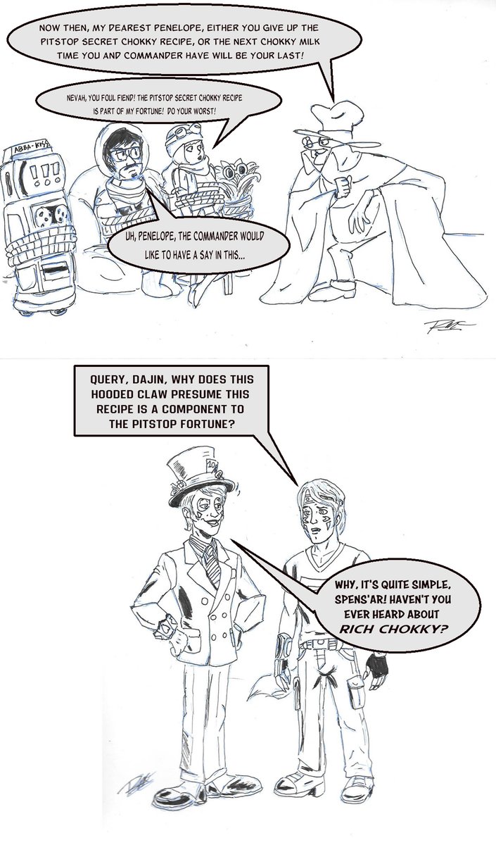 fangarius's tweet photo. @MisterLobo @Channel_OSI74 @aplusk #lobodrawalong Comic starring some faves and OCs https://t.co/rqDvwVeNl5