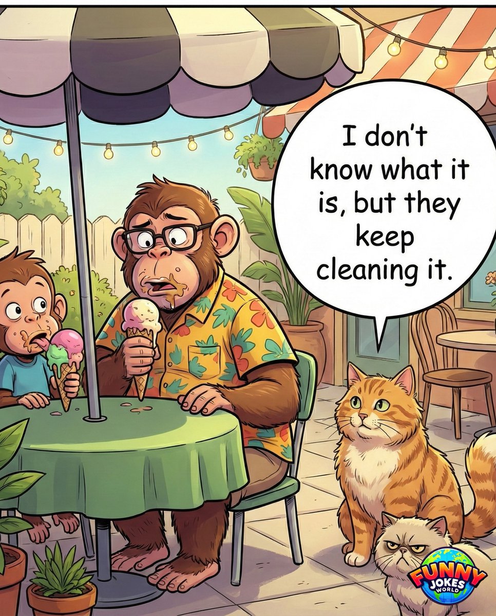 Who’s gonna tell the cats it’s actually dessert? #funnyanimals