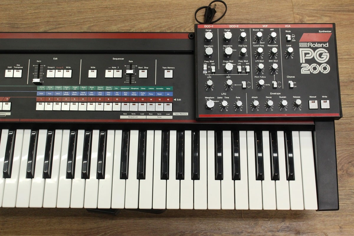 Roland JX-3P + PG-200、値下げしました！ 安定したピッチを実現させる