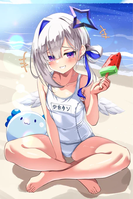 #かなたーと ひとくち食べたい?えーどうしようかなぁ?w