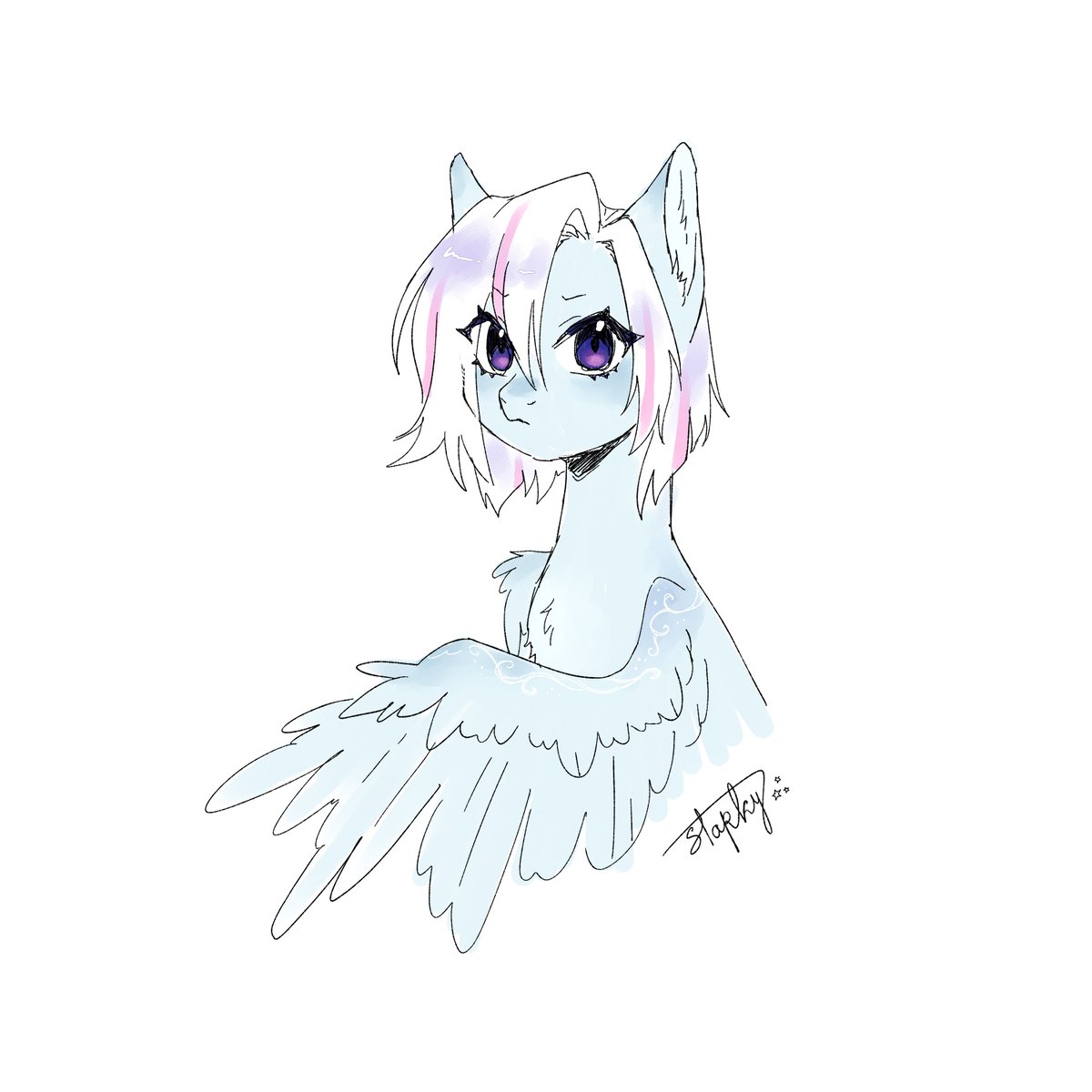 Starky_art's tweet photo. Pony sketch (OC)

#digitalart #digital #art #illustration #furry #furryarts #characters #anthropomorphic #anthrofurry #furryanthro #furryarwork #characterdesign #design #2DArt #originalcharacterart #originalcharacters #ukrart #украрт #MLP #pony #mylittlepony https://t.co/pF7oBPz82a