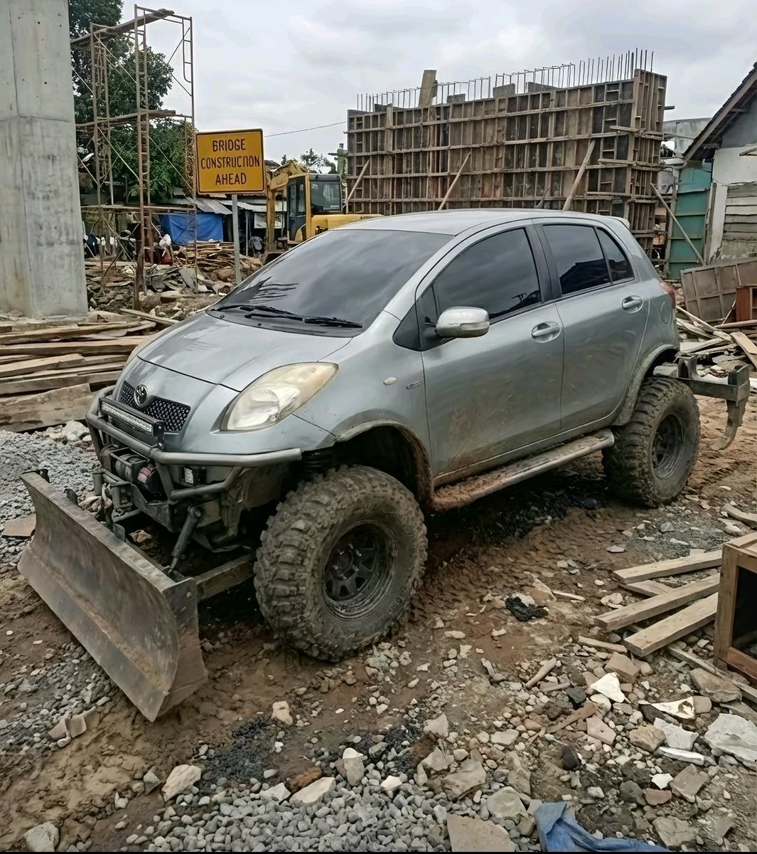 JCarhire's tweet photo. That moment when you get two quotations for the same job
1. Professional quotation:
✔️ Site visit
✔️ Structural integrity
✔️ Engineering drawings
✔️ Timeline
✔️ Safety standards
Quotation: KES 450,000

2. Njoroge’s quotation:
“Boss relax…Hii kazi ni rahisi sana na machine zote za kazi niko nazo.” 
Then he pulls up with this machine
No drawings.
No helmets.
No fear.

Just vibes, faith, and a Toyota vitz that has seen things.
And you’ll still ask:
“Uko sure itaweza?”
Njoroge: “Trust me bro.”

Cheap is expensive but confidence is always free.
Anyway if  you want a normal car, not one that looks ready to dig a foundation by itself.
🚗 Car hire available — short & long term
📞 0723 630 231 | 0793 373 705