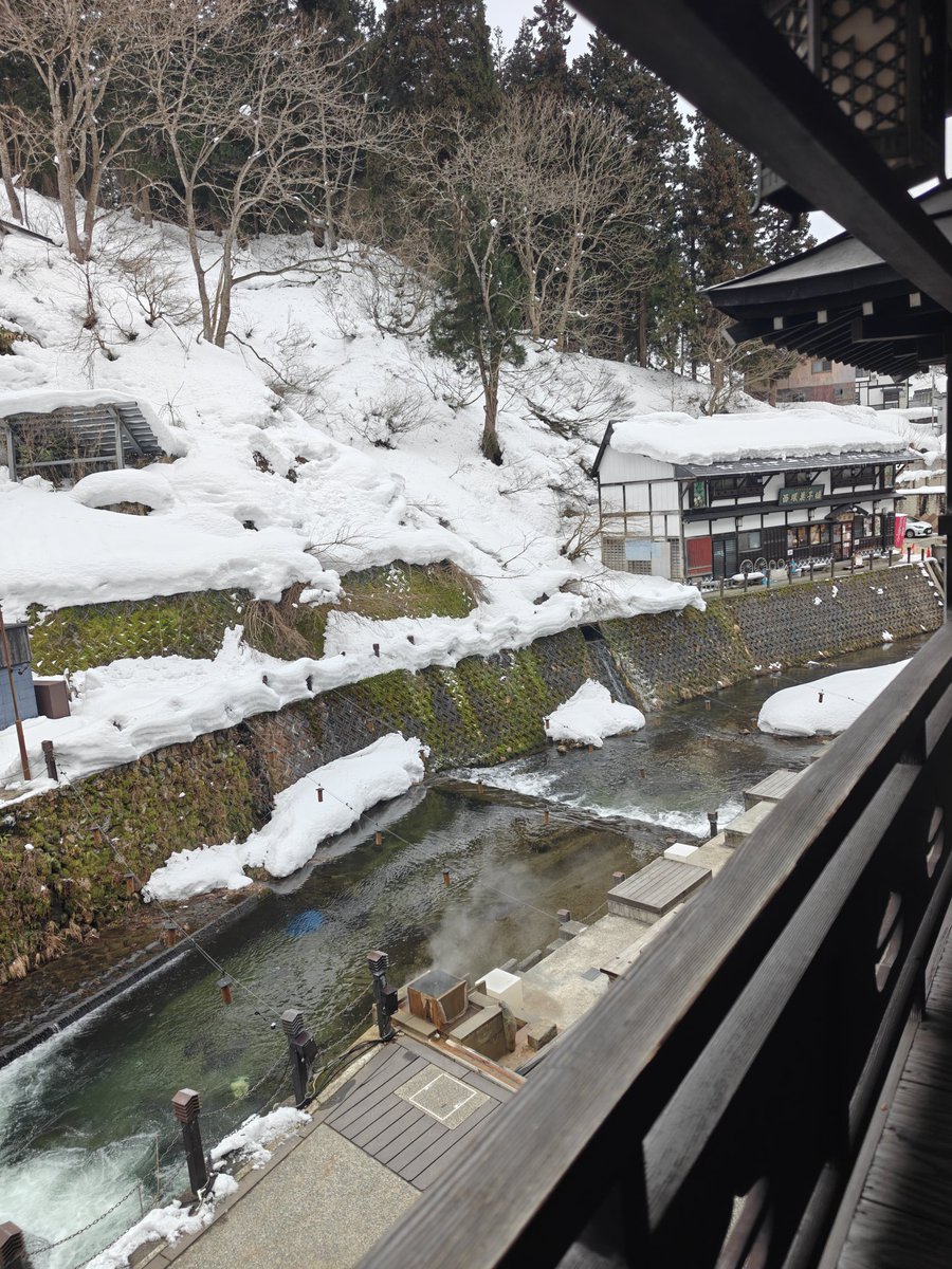 Mahg0's tweet image. 銀山温泉は本当に美しい！