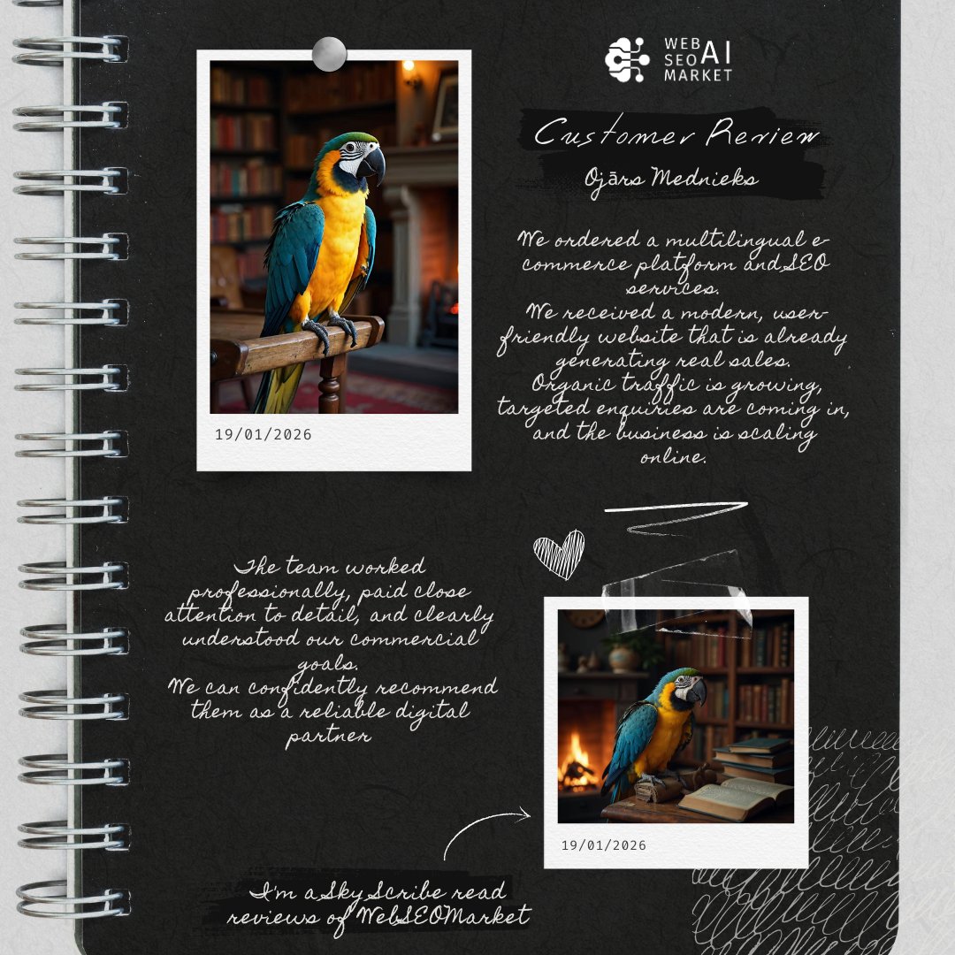 🎯 НОВАЯ ГЛАВА В СВИТКЕ: КАК МЫ ПОМОГЛИ ЗАПУСТИТЬ КЛИЕНТУ ИЗ РИГИ ПРОДАЮЩУЮ ONLINE-ПЛОЩАДКУ ДЛЯ B2B-ПРОДАЖ 👉 instagram.com/p/DTr1HOUiDbM/