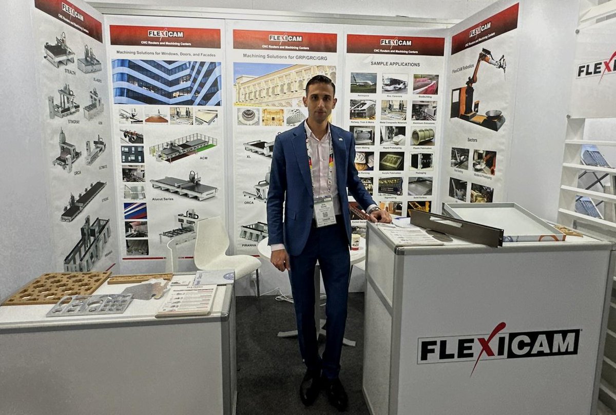 FlexiCAM's tweet photo. The FlexiCAM team is present at the Big 5 Construct Saudi exhibition in the German Pavilion, Hall 4, Stand 4-B152.

Visit our booth to discover CNC machining solutions.

Learn More: https://t.co/kcmSqhpE2H

#FlexiCAM #Big5Saudi #Big5 #SaudiArabia #ProudToBeFlexiCAM https://t.co/j3XyVSyPgO