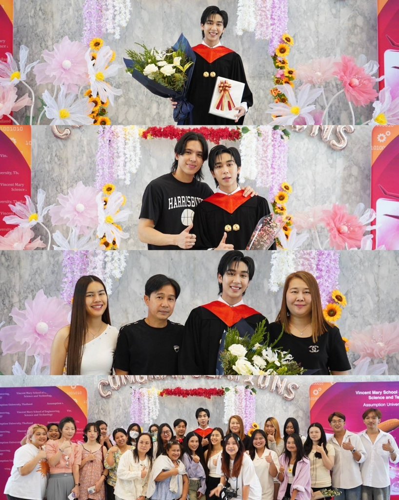 Yriety's tweet photo. Congratulations คนเก่ง “จิมมี่ - หลุยส์” คว้าปริญญาโทหมอและปริญญาตรีนักบินมาครองได้สำเร็จ แฟน ๆ ร่วมแสดงความยินดีอย่างอบอุ่น 💐🎓
🔗 อ่านต่อ : https://t.co/4DrpIC0j5K
#Yriety
#jimmyyjp #Louis_thanawin
#JimmyGraduationDay
#LouisGraduation https://t.co/YSDB29d6lv