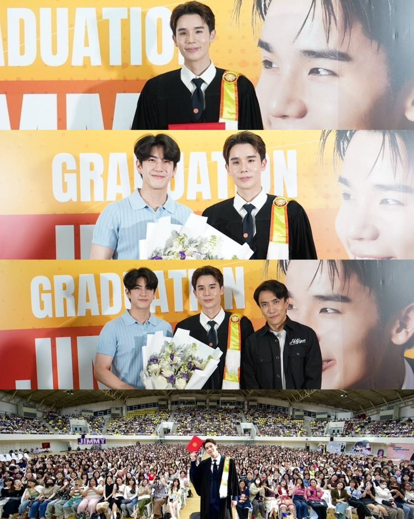 Yriety's tweet photo. Congratulations คนเก่ง “จิมมี่ - หลุยส์” คว้าปริญญาโทหมอและปริญญาตรีนักบินมาครองได้สำเร็จ แฟน ๆ ร่วมแสดงความยินดีอย่างอบอุ่น 💐🎓
🔗 อ่านต่อ : https://t.co/4DrpIC0j5K
#Yriety
#jimmyyjp #Louis_thanawin
#JimmyGraduationDay
#LouisGraduation https://t.co/YSDB29d6lv