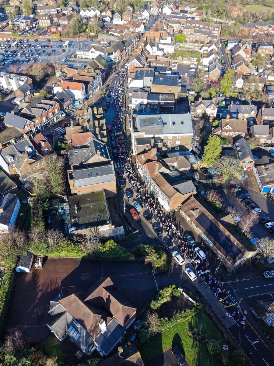 ashdownetal's tweet photo. #Crowboroughsaysno. 11th peaceful protest against HO plan to parachute up to 600 illegal migrants into the town. Crowborough will never accept this. https://t.co/TSWEhmpsuw
