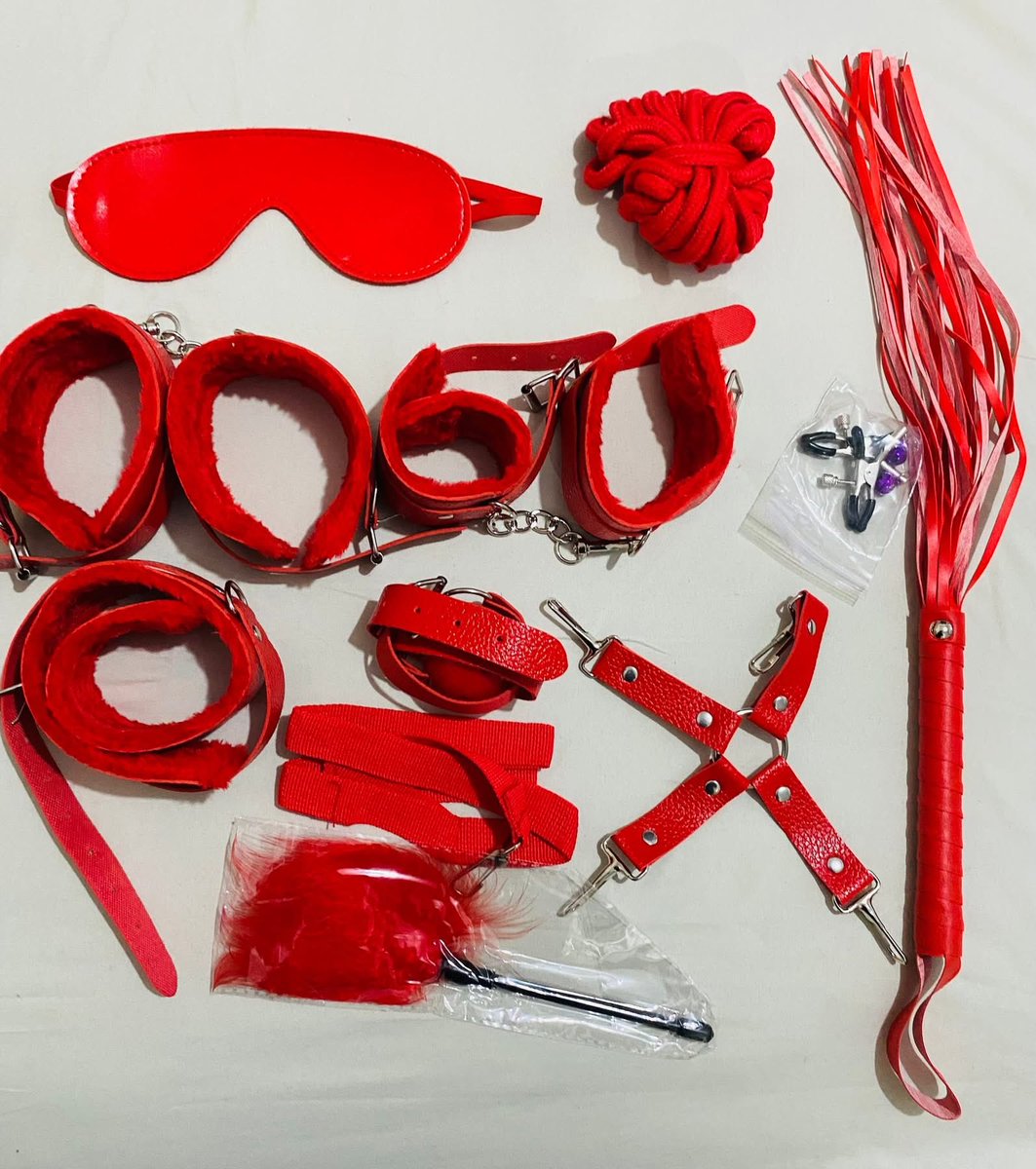 oratileToister's tweet photo. BDSM 10 piece for sale♑️
Colours available 🖤❤️🩷
💰P400
📍Mogoditshane 
Delivery are done at charge 
🚚Courier outside GC at your expense 

📲75783537 Whatsaap/call https://t.co/xvJgoWL7wa