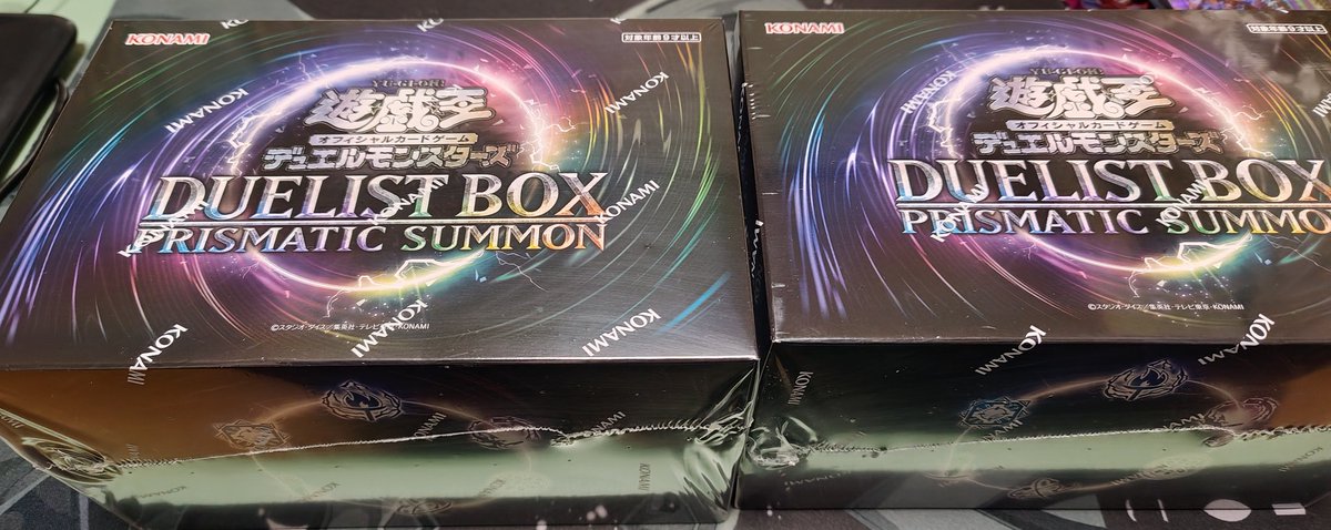 遊戯王 DUELIST BOX PRISMATIC SUMMONを2箱開封行きますっ‼️ 中身の