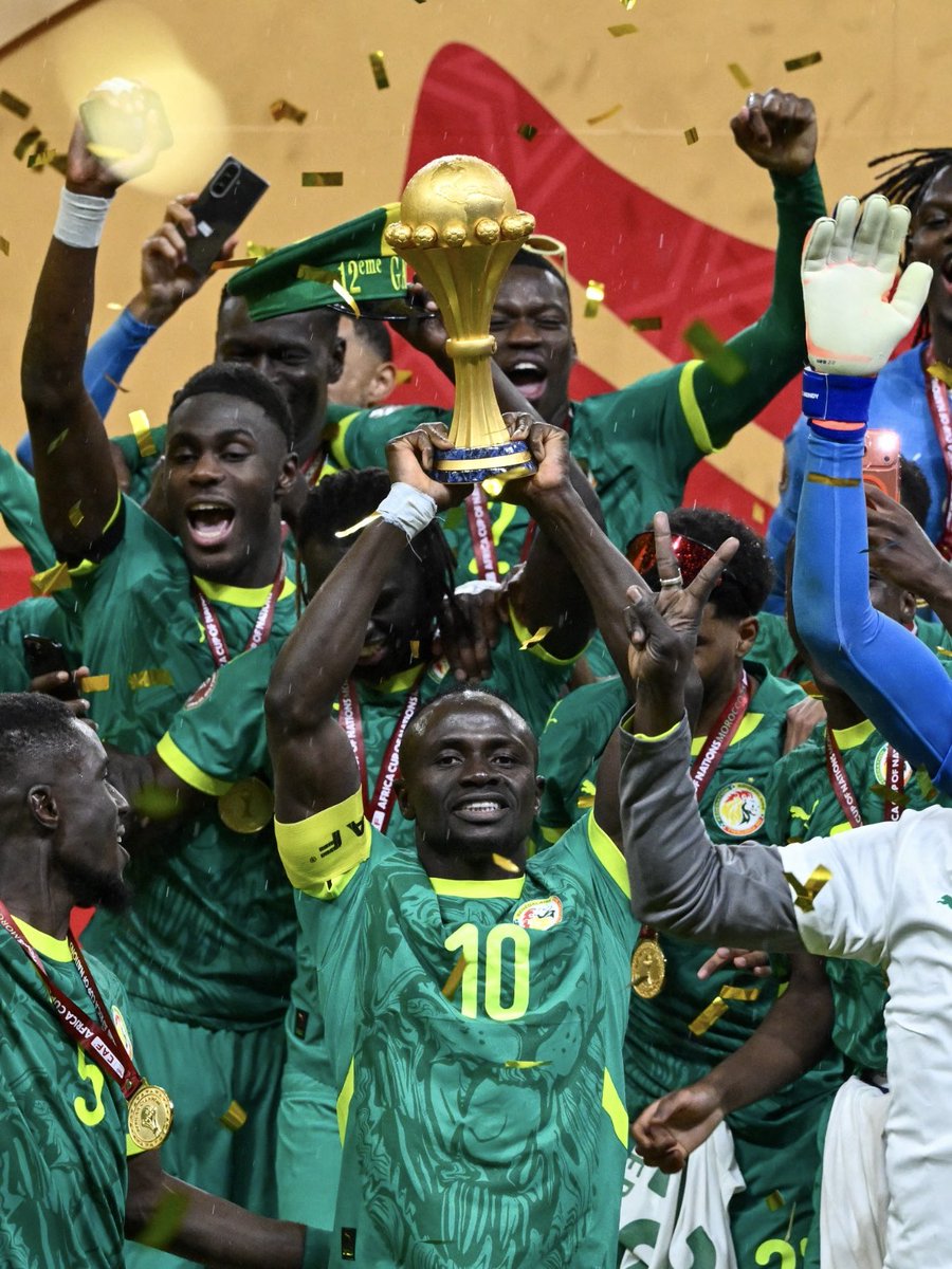 Félicitations à l’Équipe nationale du Sénégal pour cette brillante victoire à la Coupe d’Afrique des Nations, conquise avec talent, discipline et un esprit collectif remarquable. Vous honorez le football africain et votre nation.

Respect et encouragements à l’Équipe du Maroc,
