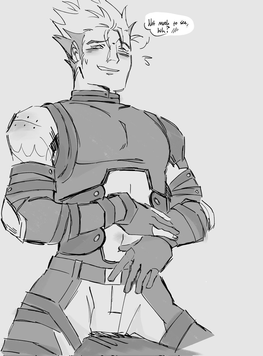 spibder's tweet photo. vash undersuit posting #trigun https://t.co/g4kYcUvPzn