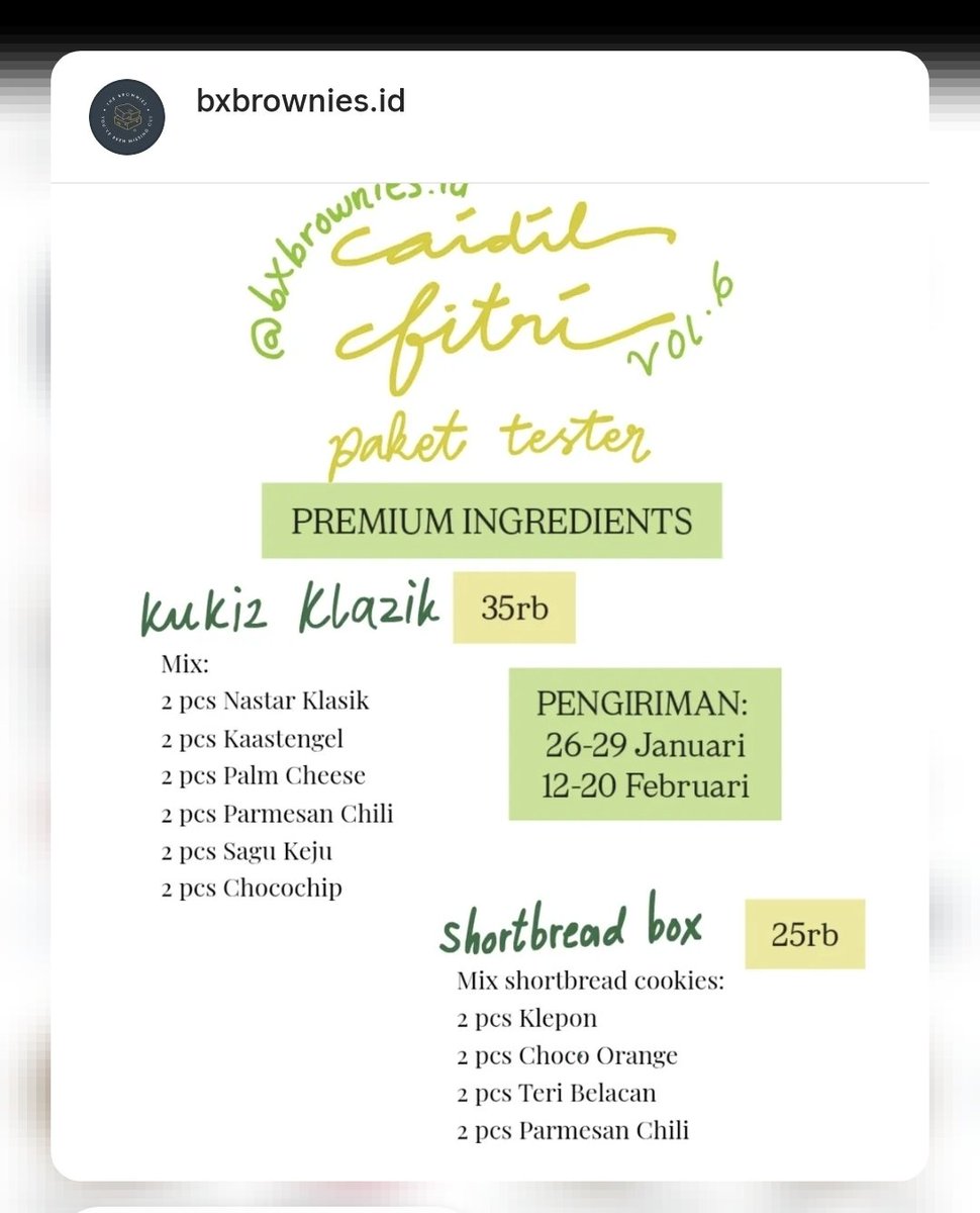 legateaumanith's tweet photo. yang mau paket tester kukiz raya pun boleh yaa for Bandung peepz. nanti kubawakan~~ (mau curi start pesen yg setoples juga bollleee, ngomong aj yhhh di DM https://t.co/Slw6O9dkgM))

hanupizzzz 🫰🏻🫰🏻🫰🏻🫰🏻🫰🏻🫰🏻🫰🏻 https://t.co/zLRjnZGLIx